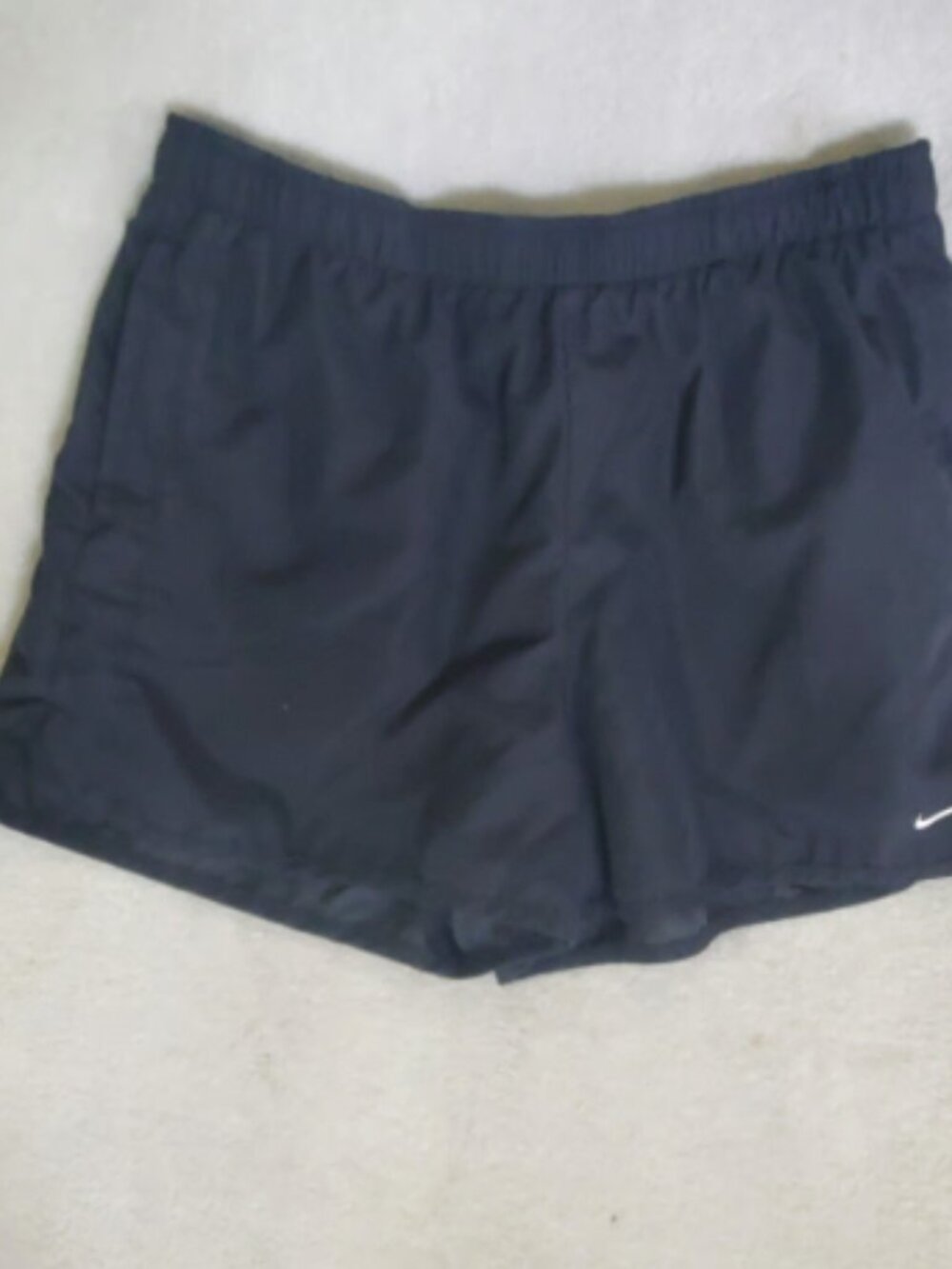 Nike Y2K Vintage DriFit Running Shorts Women's Medium Silver Tag EUC